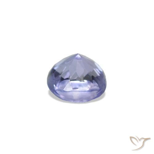 Tanzanita Azul claro Natural 0.20ct, Corte Redondo, VS