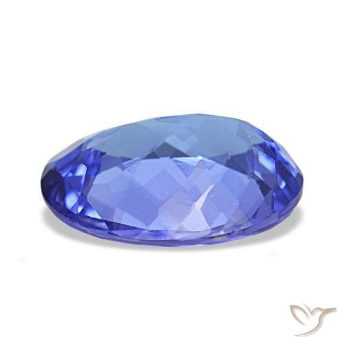 Tanzanita azul natural 2,24ct, corte oval, VVS