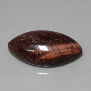 Tiger's eye matrix multicolorido natural 21,56ct, marquise, opaco
