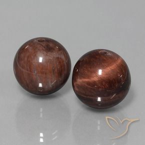 Pedras preciosas de Matriz Olho de Tigre Multicolorido natural de 41.41 ct, Esfera / Bola, Opaco