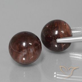 Pedras preciosas de Matriz Olho de Tigre Multicolorido natural de 41.41 ct, Esfera / Bola, Opaco
