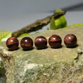 Pedras preciosas de Matriz Olho de Tigre Multicolorido natural de 39.55 ct, Esfera / Bola, Opaco