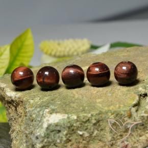 Pedras preciosas de Matriz Olho de Tigre Multicolorido natural de 39.55 ct, Esfera / Bola, Opaco