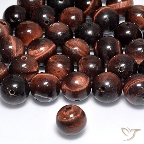 Matriz Olho de Tigre Multicolorido Natural 7.67ct, Esfera / Bola, Opaco