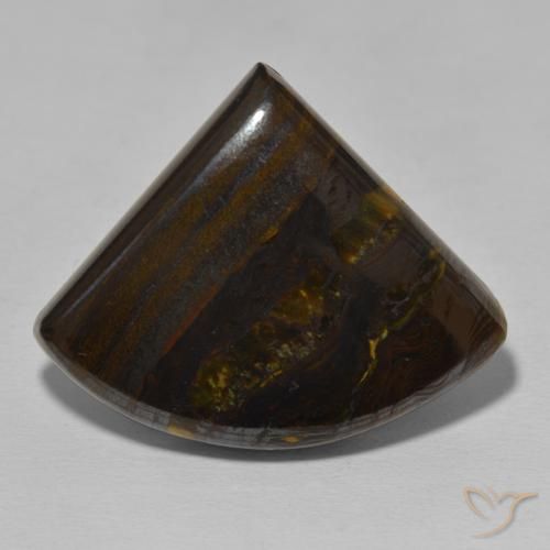 40.69ct Natural Multicolorido Matriz Olho de Tigre, Chique, Opaco