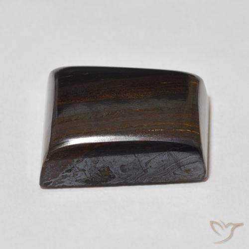 Matriz Olho de Tigre Multicolorido Natural 26.01ct, Chique, Opaco