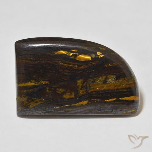 51.12ct Natural Multicolorido Matriz Olho de Tigre, Chique, Opaco