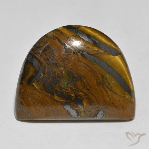 53.17ct Natural Multicolorido Matriz Olho de Tigre, Chique, Opaco