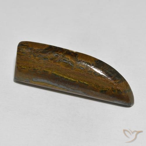Matriz Olho de Tigre Multicolorido Natural 26.35ct, Chique, Opaco