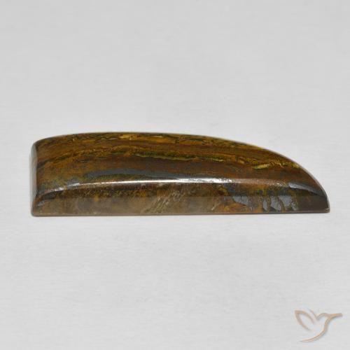 Matriz Olho de Tigre Multicolorido Natural 26.35ct, Chique, Opaco