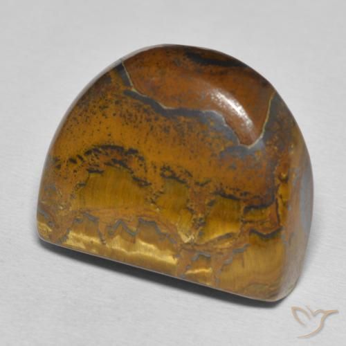 Matriz Olho de Tigre Castanho médio Natural 40.11ct, Chique, Opaco