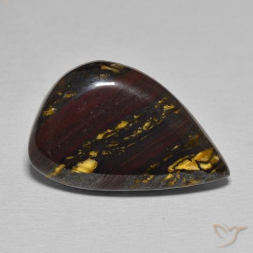 15.67ct Natural Multicolorido Matriz Olho de Tigre, Chique, Opaco
