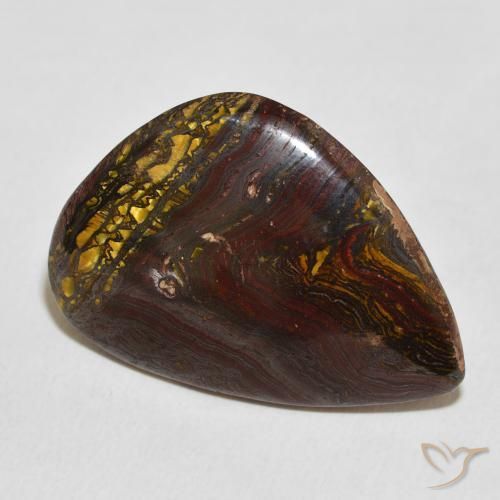 Matriz Olho de Tigre Multicolorido Natural 29.03ct, Chique, Opaco
