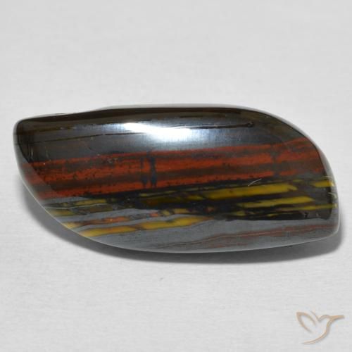 18.34ct Natural Multicolorido Matriz Olho de Tigre, Chique, Opaco