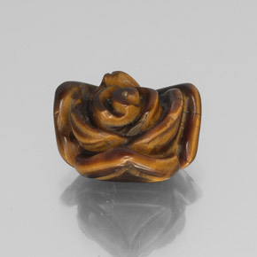 Tiger's eye marrom natural 10,61ct, forma extravagante, opaco
