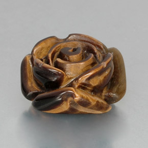 Tiger's eye marrom natural 11,08ct, forma extravagante, opaco