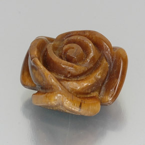 Tiger's eye marrom natural 9,87ct, forma extravagante, opaco