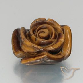 Olho de Tigre Marrom Quente Natural 12.17ct, Chique, Opaco