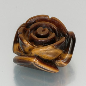 Tiger's eye marrom natural 11,77ct, forma extravagante, opaco