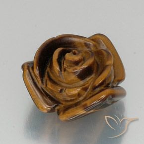 Olho de Tigre Marrom dourado Natural 11.12ct, Chique, Opaco