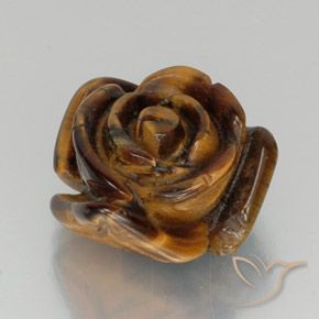 Olho de Tigre Castanho médio Natural 11.45ct, Chique, Opaco