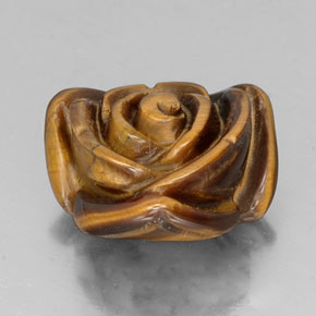 Tiger's eye marrom natural 11,36ct, forma extravagante, opaco