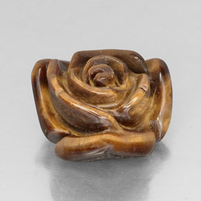Tiger's eye marrom natural 11,19ct, forma extravagante, opaco