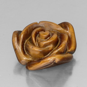 Tiger's eye marrom natural 10,20ct, forma extravagante, opaco