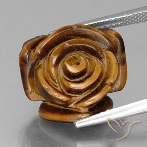 11.38ct Natural Marrom avermelhado Olho de Tigre, Chique, Opaco