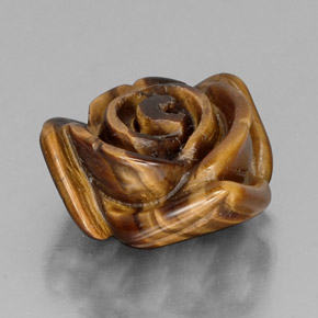 Tiger's eye marrom natural 11,61ct, forma extravagante, opaco