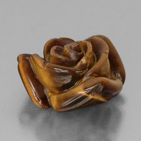 Tiger's eye marrom natural 11,14ct, forma extravagante, opaco