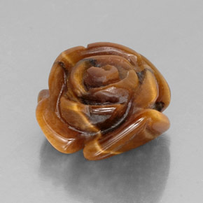 Tiger's eye marrom natural 10,22ct, forma extravagante, opaco