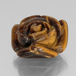 Tiger's eye marrom natural 12,46ct, forma extravagante, opaco