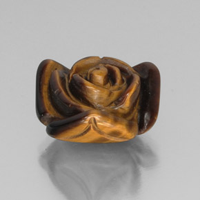 Tiger's eye marrom natural 9,94ct, forma extravagante, opaco