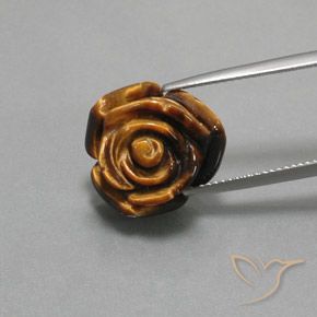 12.62ct Natural Marrom Quente Olho de Tigre, Chique, Opaco