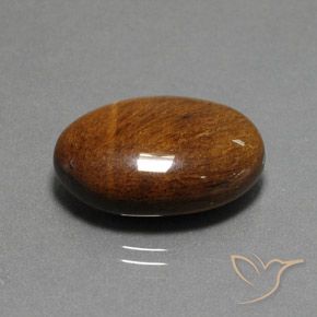 Olho de Tigre Marrom Quente Natural 19.12ct, oval, Opaco