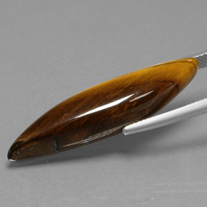 Olho de Tigre Dourado Marrom Natural 20.07ct, Forma extravagante, Opaco