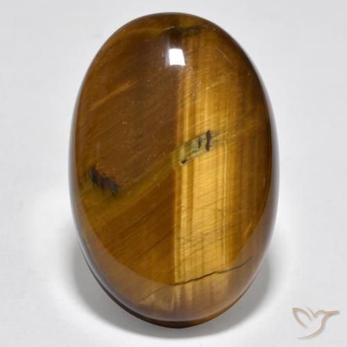 20.73ct Natural Marrom Quente Olho de Tigre, oval, Opaco