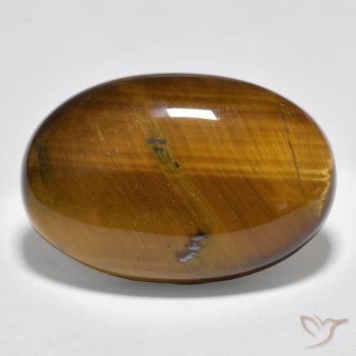 Olho de Tigre Marrom Quente Natural 20.73ct, oval, Opaco