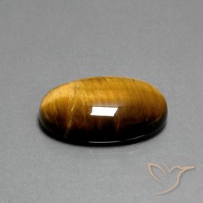 Olho de Tigre Marrom Quente Natural 20.82ct, oval, Opaco