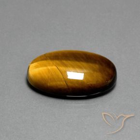 Olho de Tigre Marrom Quente Natural 20.73ct, oval, Opaco