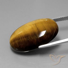 Olho de Tigre Marrom Quente Natural 20.28ct, oval, Opaco