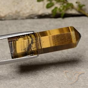 Olho de Tigre Marrom Quente Natural 21.64ct, Chique, Opaco