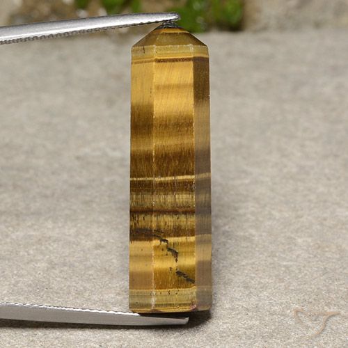 20.02ct Natural Marrom dourado Olho de Tigre, Chique, Opaco