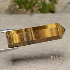 Olho de Tigre Marrom dourado Natural 20.02ct, Chique, Opaco