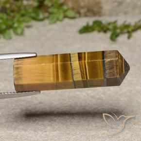 Olho de Tigre Marrom claro Natural 21.30ct, Chique, Opaco