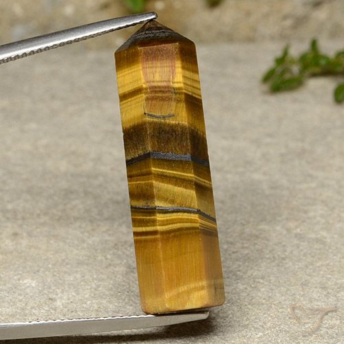 22.27ct Natural Marrom dourado Olho de Tigre, Chique, Opaco