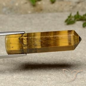 Olho de Tigre Marrom-amarelado Natural 22.34ct, Chique, Opaco