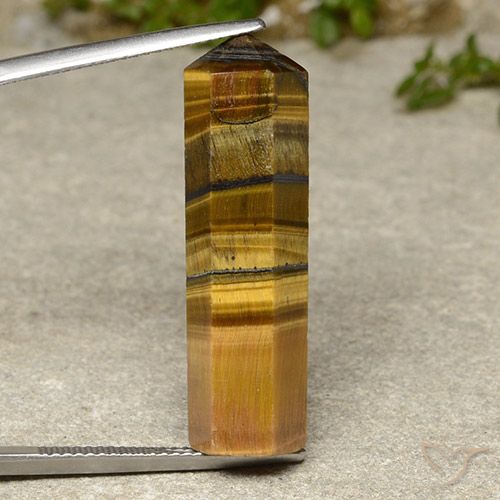 21.50ct Natural Castanho médio Olho de Tigre, Chique, Opaco