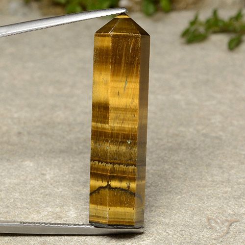 23.11ct Natural Marrom dourado Olho de Tigre, Chique, Opaco